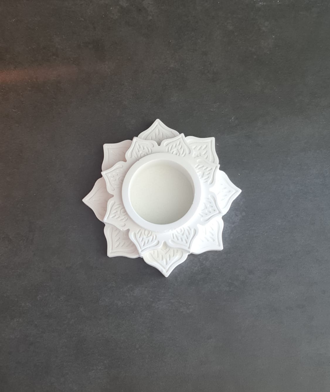 Porta velas Lótus